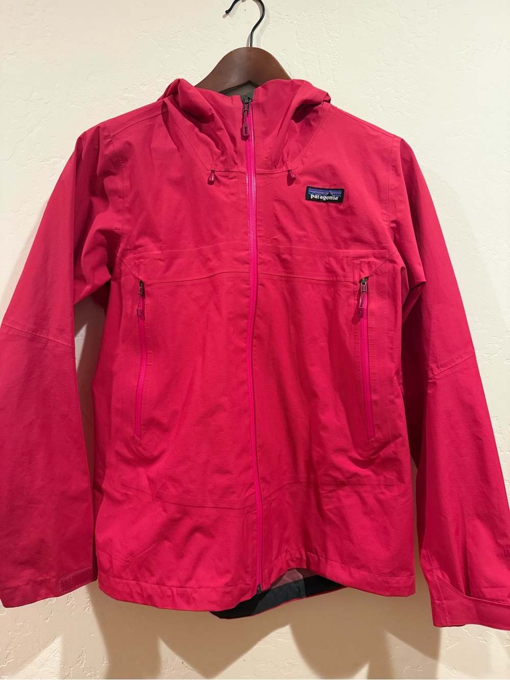 Patagonia Women's Shell Jacket, Dark Pink